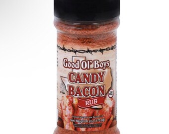 Candy Bacon Rub 2 Pack – Sweet BBQ Seasoning for Bacon, Ribs, Pork & Grilling