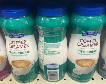 Irish Cream Coffee Creamer Powder 3 Pack | Dairy-Free Gourmet Flavor | Handmade Vegan Bundles Like HEB Hill Country Fare but Premium