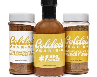 Goldees BBQ Brisket Sauce & All Purpose Seasoning Combo