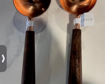 Magnolia Silos Waco Copper Coffee Scoop Set | Farmhouse Kitchen Tool