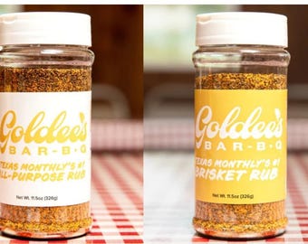 Goldees BBQ Seasoning Combo: Brisket & All Purpose Rub
