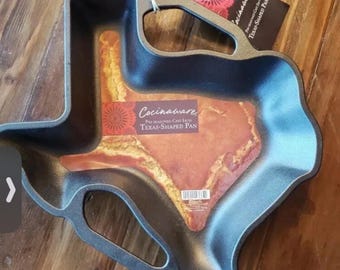 Cocinaware Cast Iron Texas Shaped Pan - Pre-Seasoned