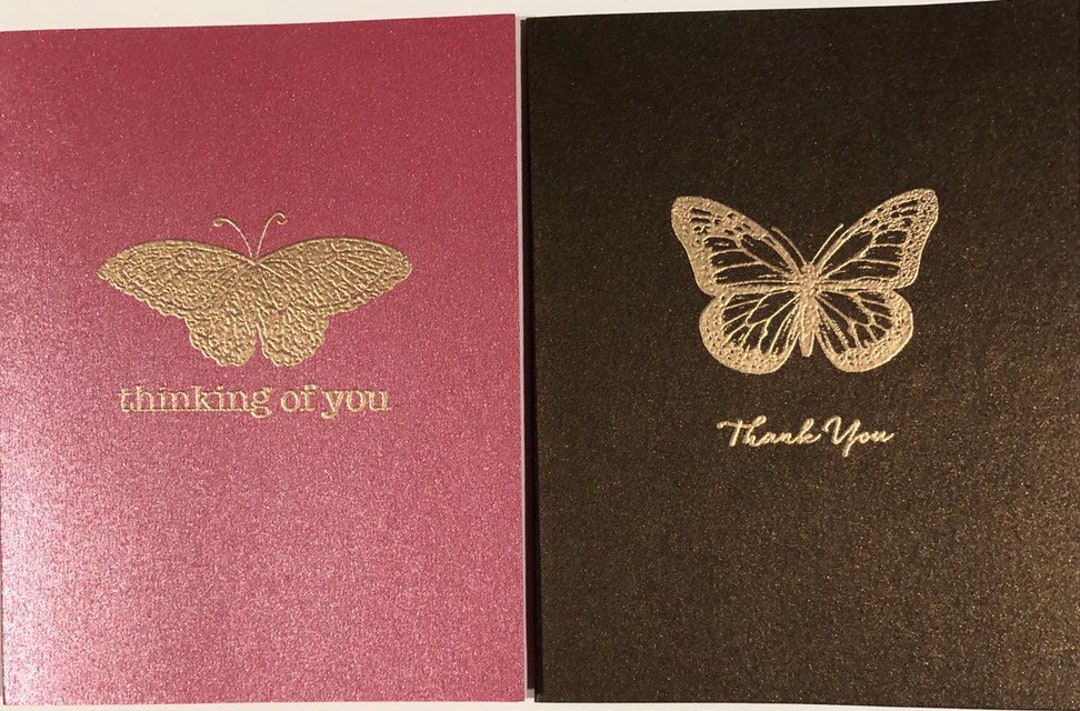 Set of 2 Handmade Cards - Etsy