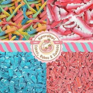 Yummy Sweetie Gift Bag I Fizzy Sweets I Gummy I Pick&#39;N&#39;Mix I HUGE Selection!