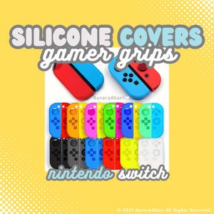NS カラフルシリコン Joy カバー I ミックス＆マッチ I Nintendo Switch