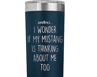 Mustang Gifts for Men, Mustang Cup Funny Mustang Gifts for Dad Gifts for Him Car Guy Gifts Funny Boyfriend Mug for Mustang Lover