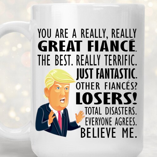 Fiance Mug Valentine Gift for Him, Best Fiancé Ever Gifts for Men, Funny Coffee Mug, You Are a Great Fiancé #
