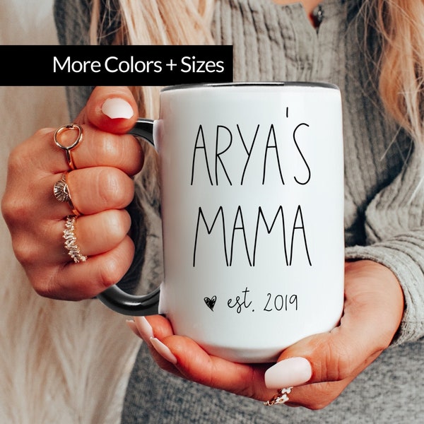 Mama Mug, New Mom Gift Ideas, First Time Mom Gift, New Parent Gift, Mommy Coffee Mug