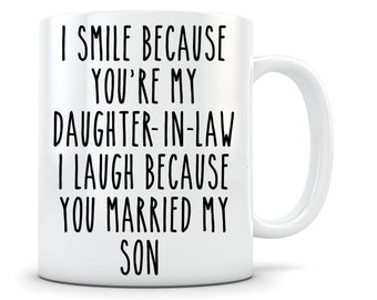 greatest daughter in law mug