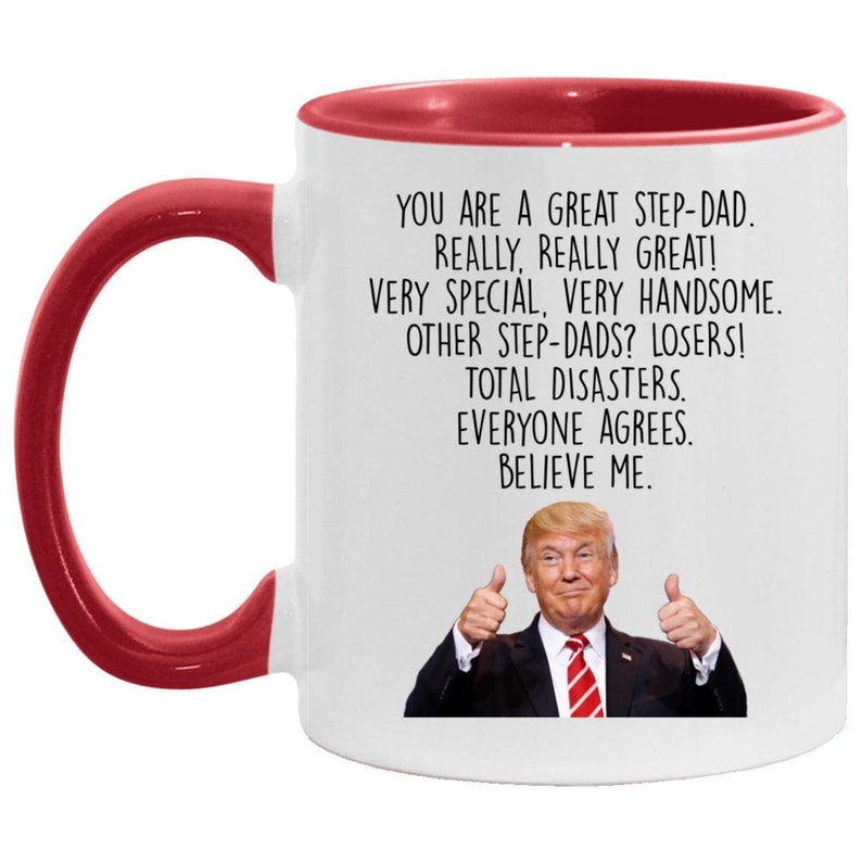 StepDad Gift, Funny Step Father Coffee Mug, Bonus Dad Present image 5