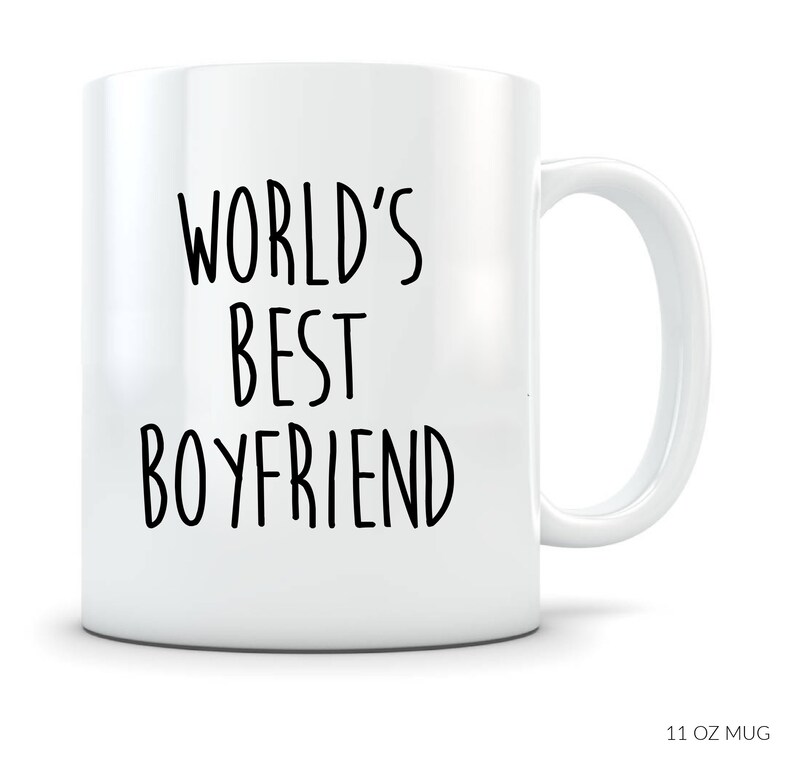 Gifts for Boyfriends Mug Valentine Gift Worlds Best Boyfriend Etsy
