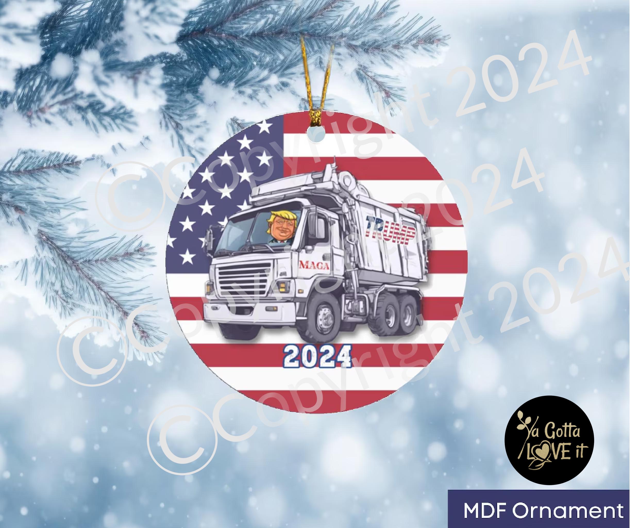 Merry Christmas to the best Dad Ever Dump Truck - Ornament Merry Christmas to the best Dad Ever Dump Truck - Ornament