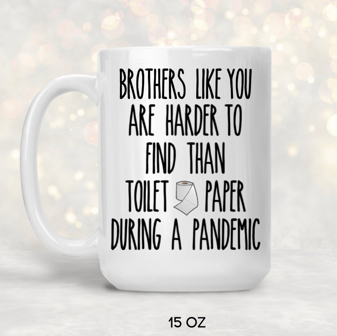 Brother Mug Funny Gifts for Brothers Like You are Harder to Etsy