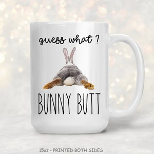 cute bunny gifts,bunny mug,rabbit mug,rabbit lover,bunny lover,bunny gifts for him,don't worry be happy,funny bunny gift,funny mug,	motivational gift,mental health gift,cheer up gift,bunny butt