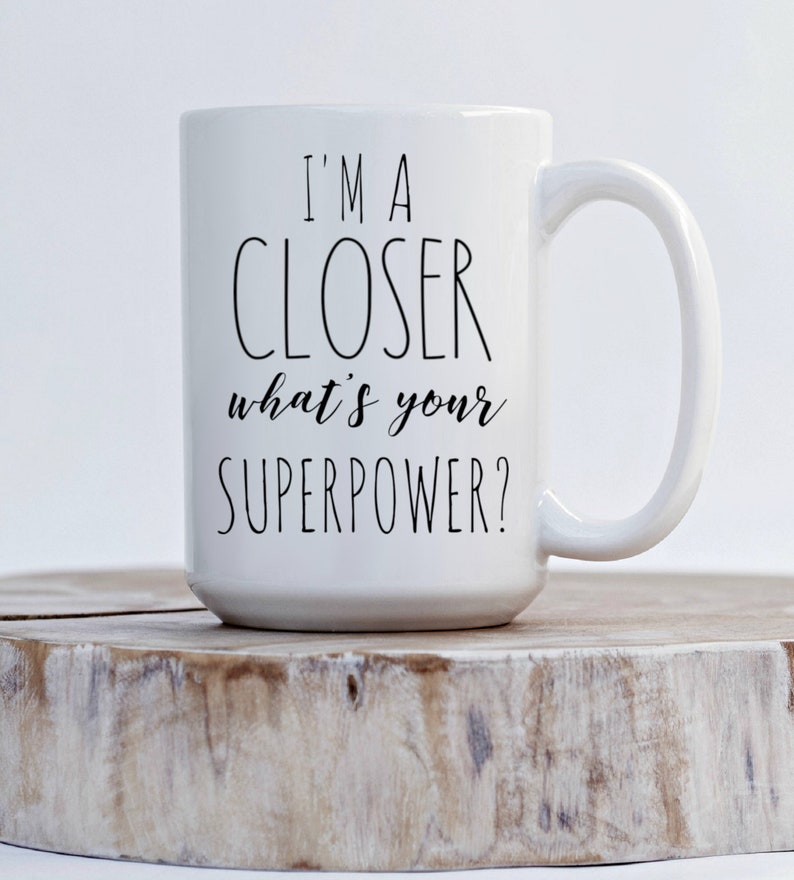 Salesperson Mug Funny Gifts for Salesmen I'm a CLOSER Etsy