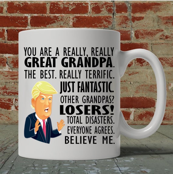 Trump Mug, Great Grandpa Coffee Mug, Grandpa Gifts, Grandfather