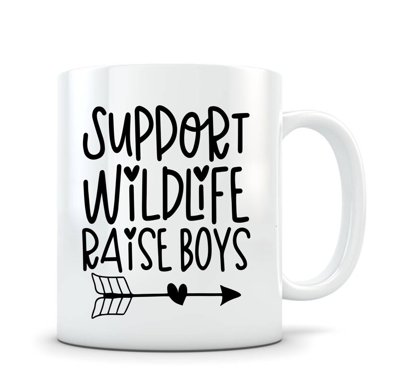 Boy Mom Mug Mom of Boys Gift Coffee Cup for Boy Mom Mother to Etsy