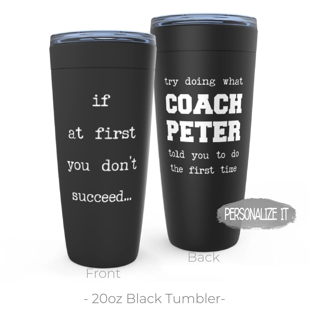 Custom Coach Coach Gift Personalized Gift for Coaches Funny Etsy