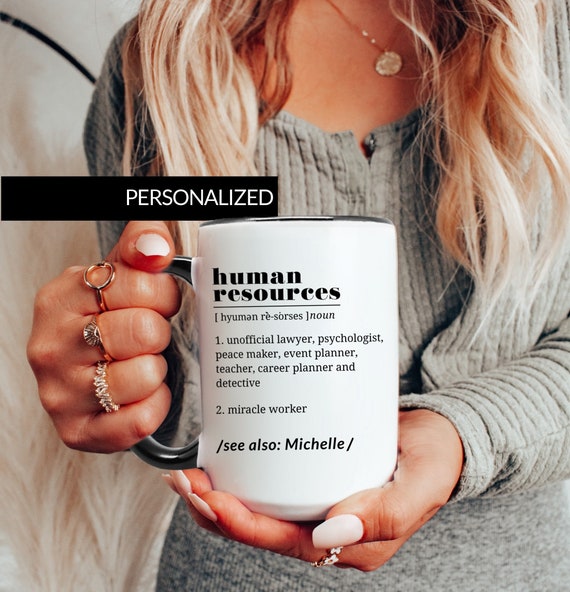 Human Resources Gift, HR Gifts, Human Resource Manager Mug, Coworker Gift, Gifts for HR Director