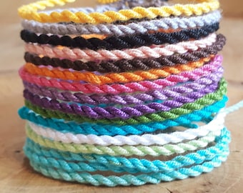 Bulk String Bracelet Bulk Bracelets Bulk String Bracelets Friendship Bracelet Colorful Bracelets Cotton Bracelets Handmade Bracelets