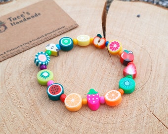 Pulsera Fimo de fimo de arcilla - Etsy España