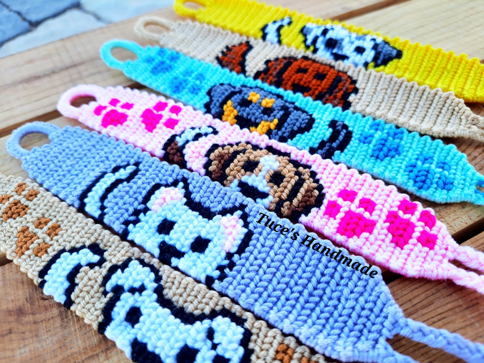 Dog Bracelet Dog Handmade Knotted Friendship Bracelet Etsy
