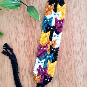 Cat Bracelet, Cats, Cat Lover, Cat Bracelet Alpha, Cat Lover Gift, Cat Jewellery, Cat, Gift For Cat Lover, Friendship Bracelet, Bracelet