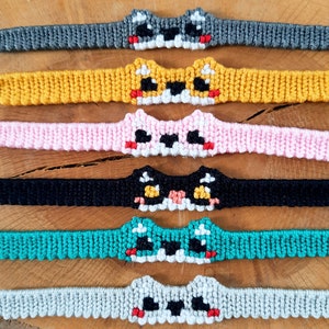 Cat Bracelet, Cats Bracelet, Friendship Bracelets, Handmade, Woven Bracelet, Cat Alpha Bracelet, Cat Bracelet Woven, Custom Bracelet, Boho