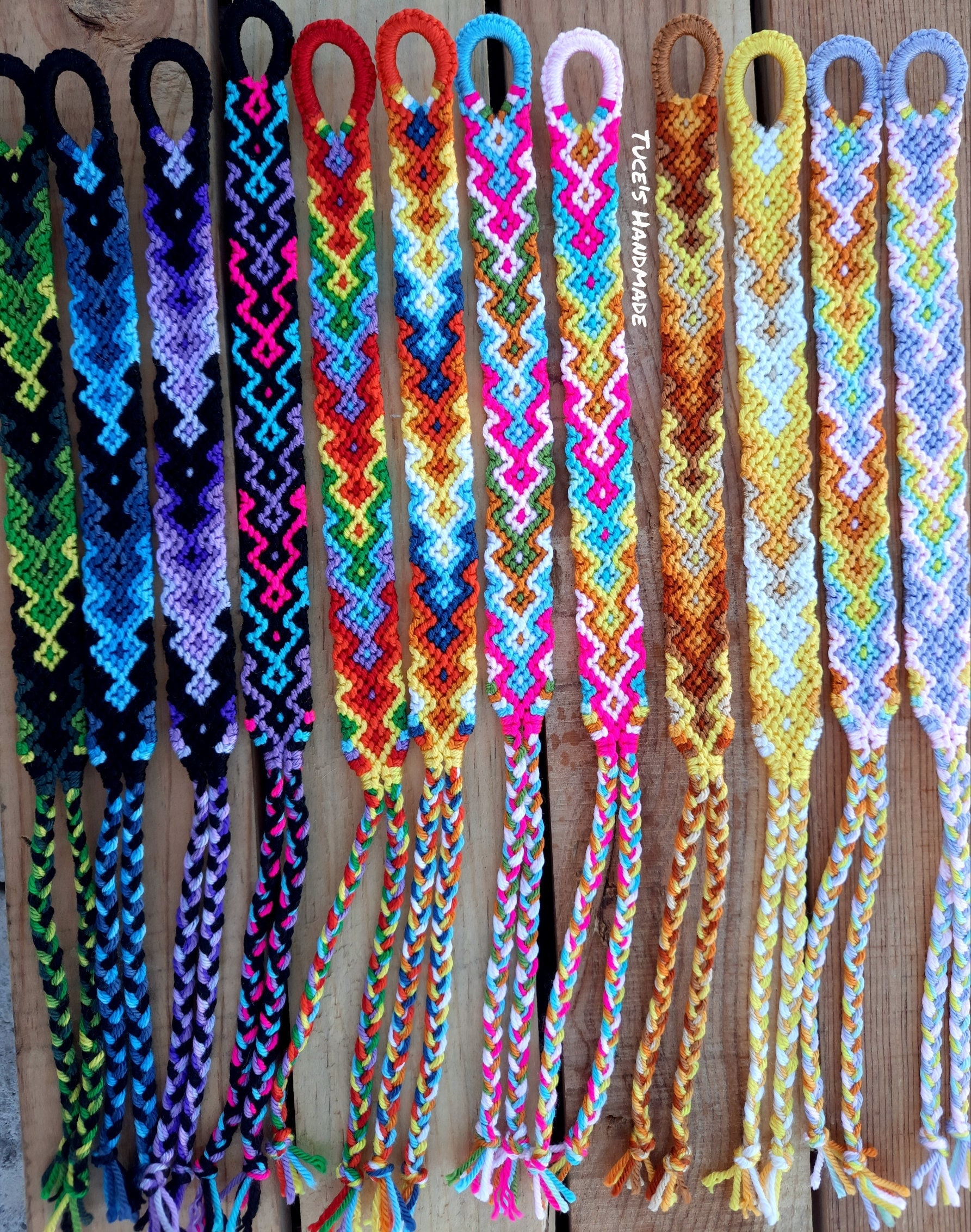 Arrowhead pattern friendship bracelets discount