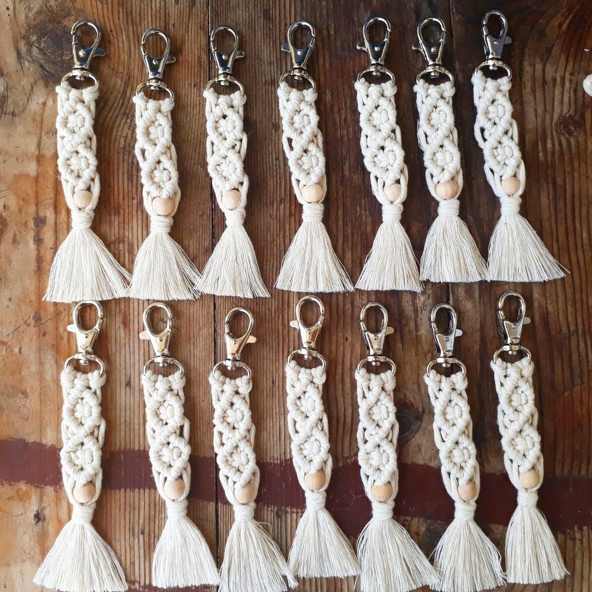 Bulk Macrame Keychain Custom Macrame Keychain Keychain - Etsy