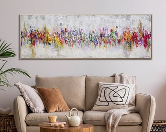 Schilderij met frame abstract acrylschilderij, abstract kunstcanvas, foto acrylcanvas handgeschilderd, abstracte kunst, foto's woonkamer