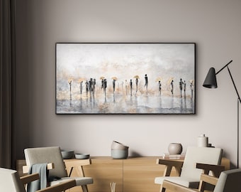 Peinture avec cadre images acryliques peintes à la main image abstraite toile acrylique peinte à la main images acryliques peinture acrylique image moderne image acrylique moderne