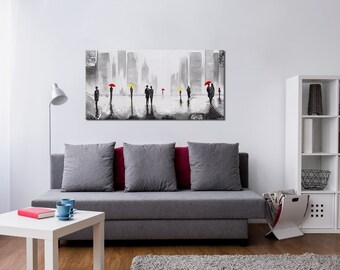 Regenschirm gemalt - Vertrauen Sie dem Favoriten
