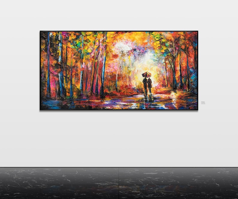 Abstrakte Kunst Wanddeko für Wohnzimmer, handgemaltes Gemälde zur Dekoration moderner und stilvoller Wände, ideal für die Schaffung einer eleganten Wohnumgebung, perfekt für Kunstliebhaber.gerahmtes Bild