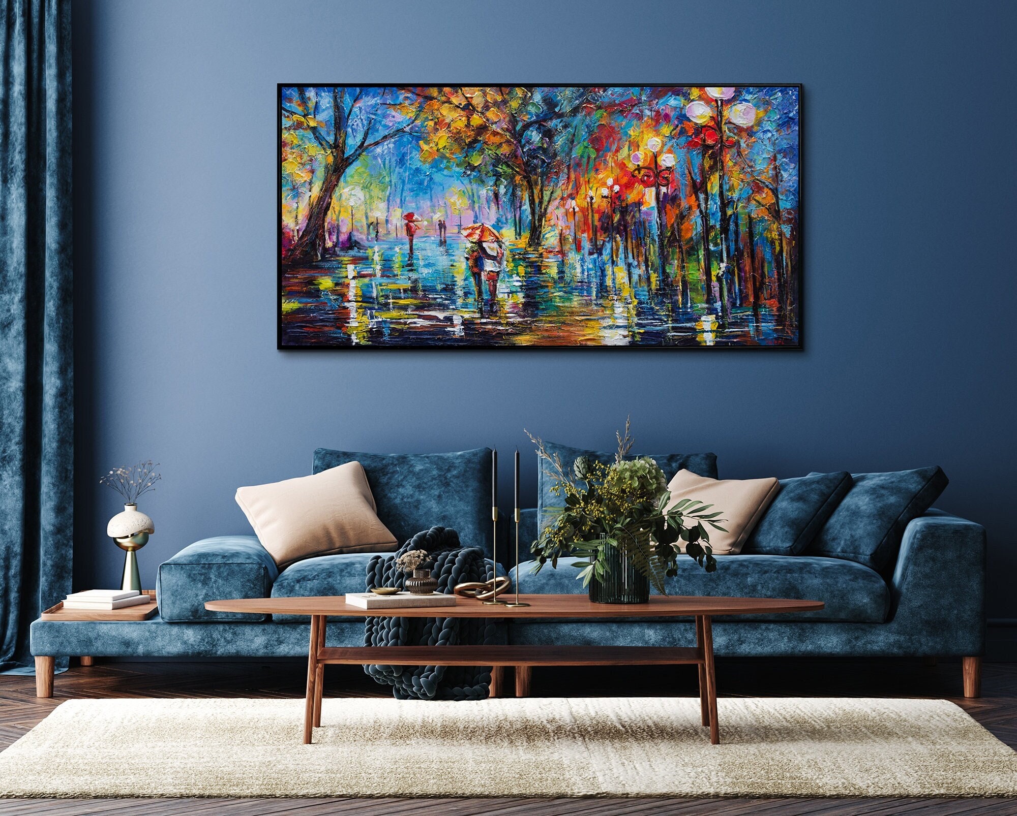 Grand tableau abstrait très coloré, peinture sur toile multicolore unique| Âme Sauvage Grand tableau abstrait très coloré, peinture sur toile multicolore unique| Âme Sauvage