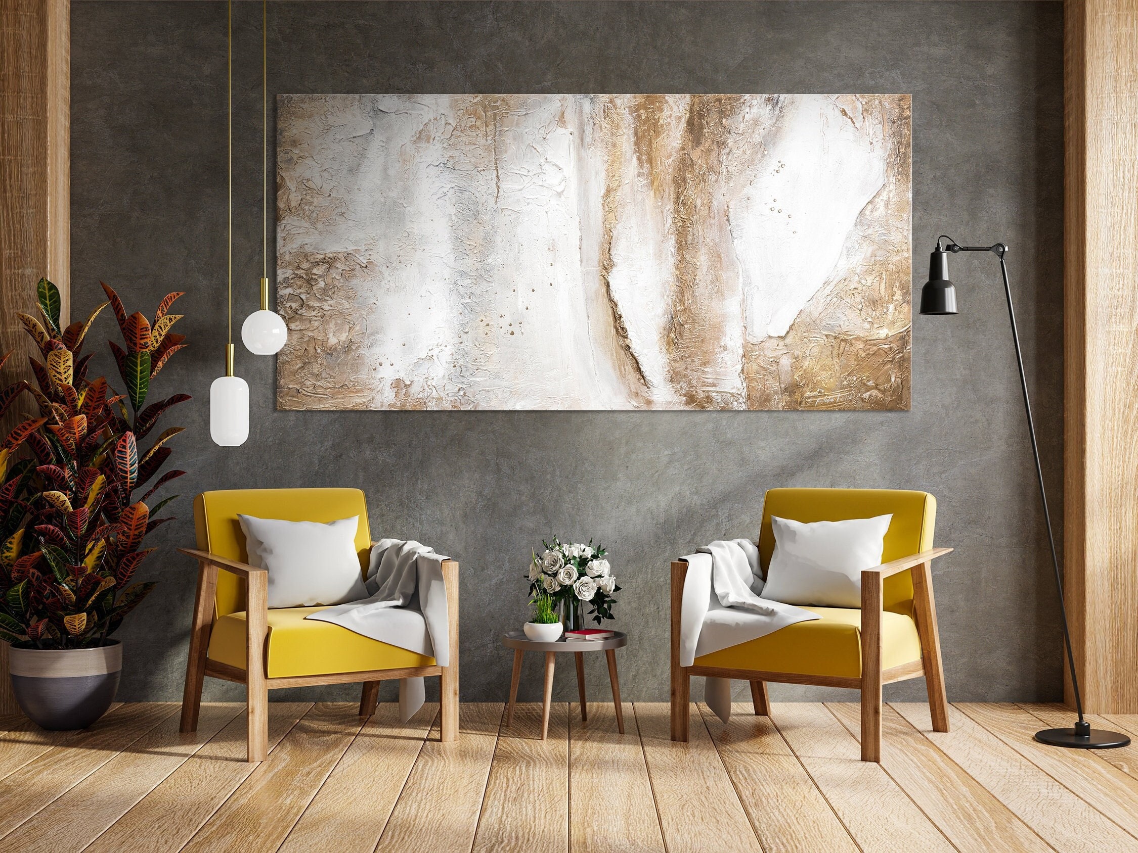 WHXHJ quadri camera da letto Ragazza della pittura ad olio quadri moderni  soggiorno stampa foto HD, stampa su tela Per la decorazione delle pareti  domestiche, Senza cornice 60x120 cm : : Casa