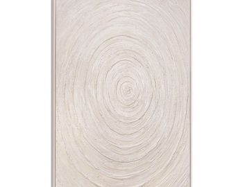Original Beige Abstract Wall Art, Textured Acrylic Canvas, Hand-Painted Neutral Painting