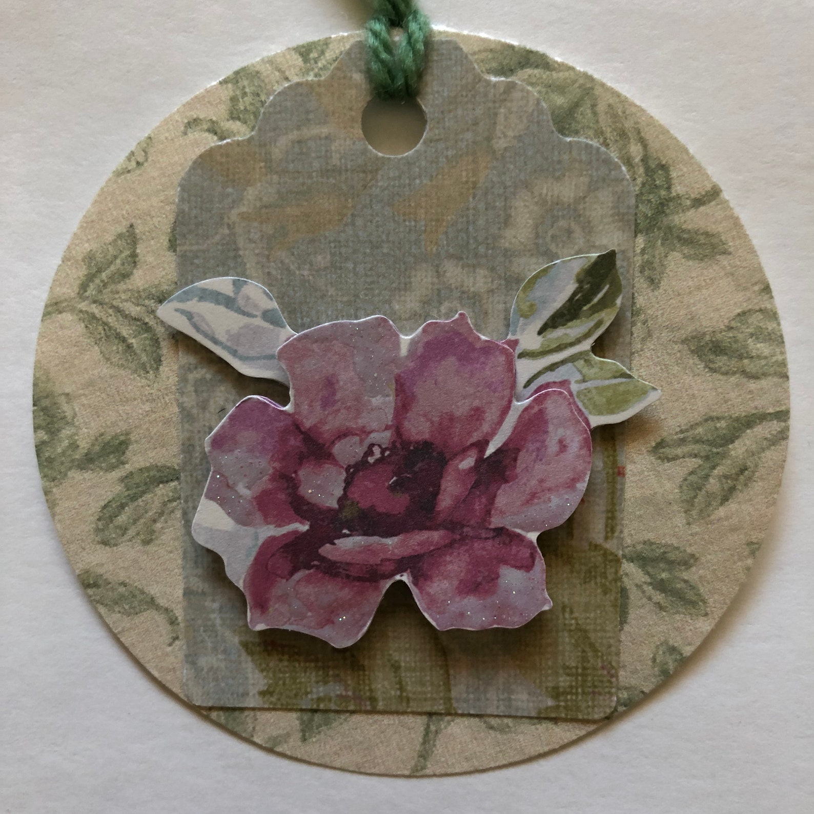 Handmade Vintage Floral Gift Tags Etsy