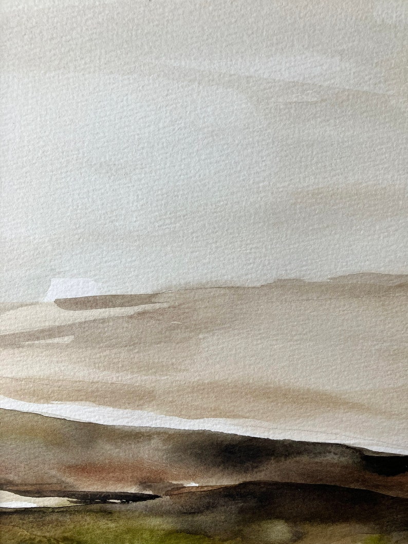 Landscape Wall Art, Neutral Colors, Special Present or Gift for Woman ...