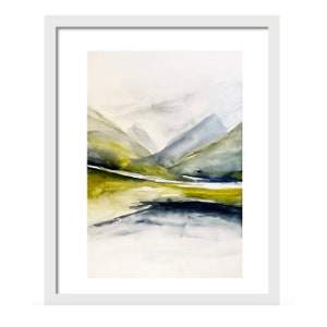 PAINTING LANDSCAE , Art for sale, Original artwork, for bedroom or special gift, 11&quot;x15&quot; Unique piece