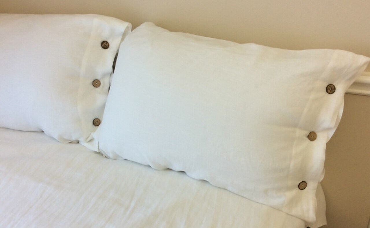 Handmade Button Closure Pillow Cover Cushion Cover Bohemian Etsy UK