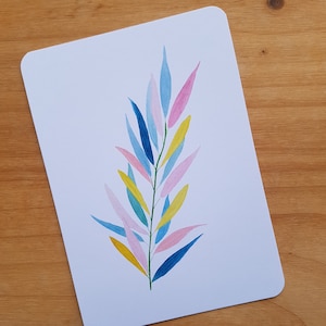 Cartes Aquarelle DansMaCabane - Fleurs - Nature - DansMaCabaneAtelier - Collection Printemps