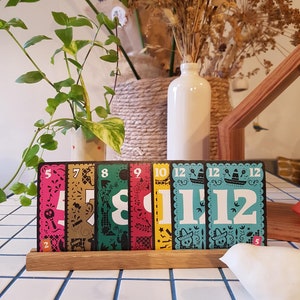 Mes supports pour cartes de jeux - Présentoir - DansMaCabaneAtelier - Chêne - Décoration