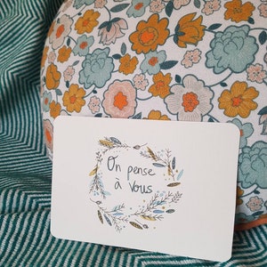 Cartes Aquarelle DansMaCabane - Mots doux - DansMaCabaneAtelier - Collection Mots doux