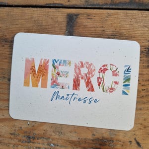 Cartes Aquarelle DansMaCabane - Mots doux Fleurs - Nature - DansMaCabaneAtelier - Collection Printemps