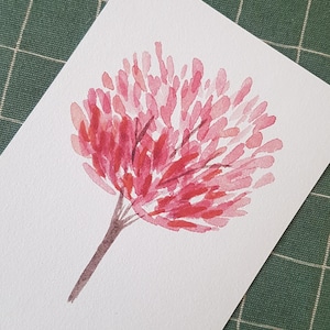 Cartes Aquarelle DansMaCabane - Fleurs de printemps - DansMaCabaneAtelier -