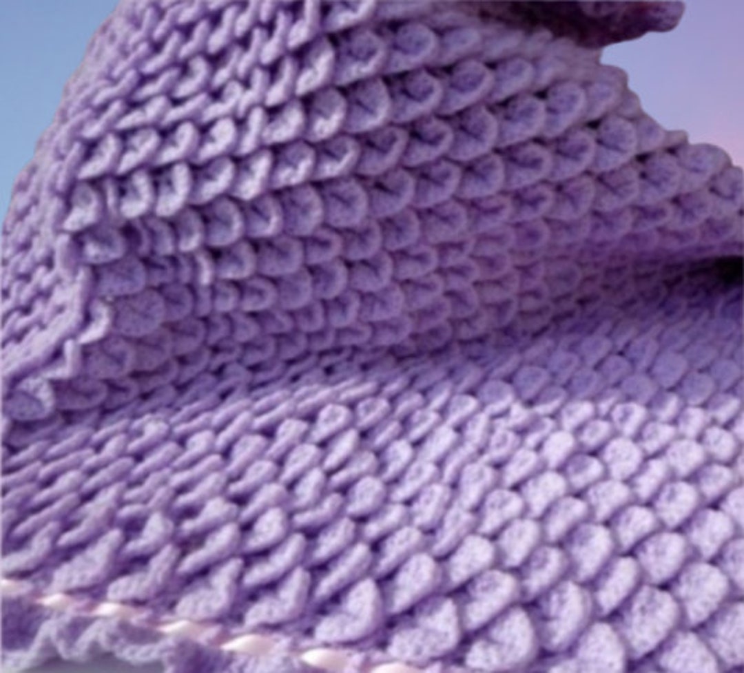 CROCHET PATTERN Baby Blanket Cot Pram Cover Cellular Bed Cover Etsy