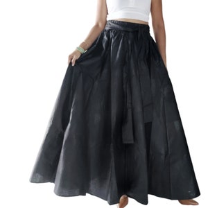 Ankara Style Maxi Skirt With Sash / Crop Top - Etsy