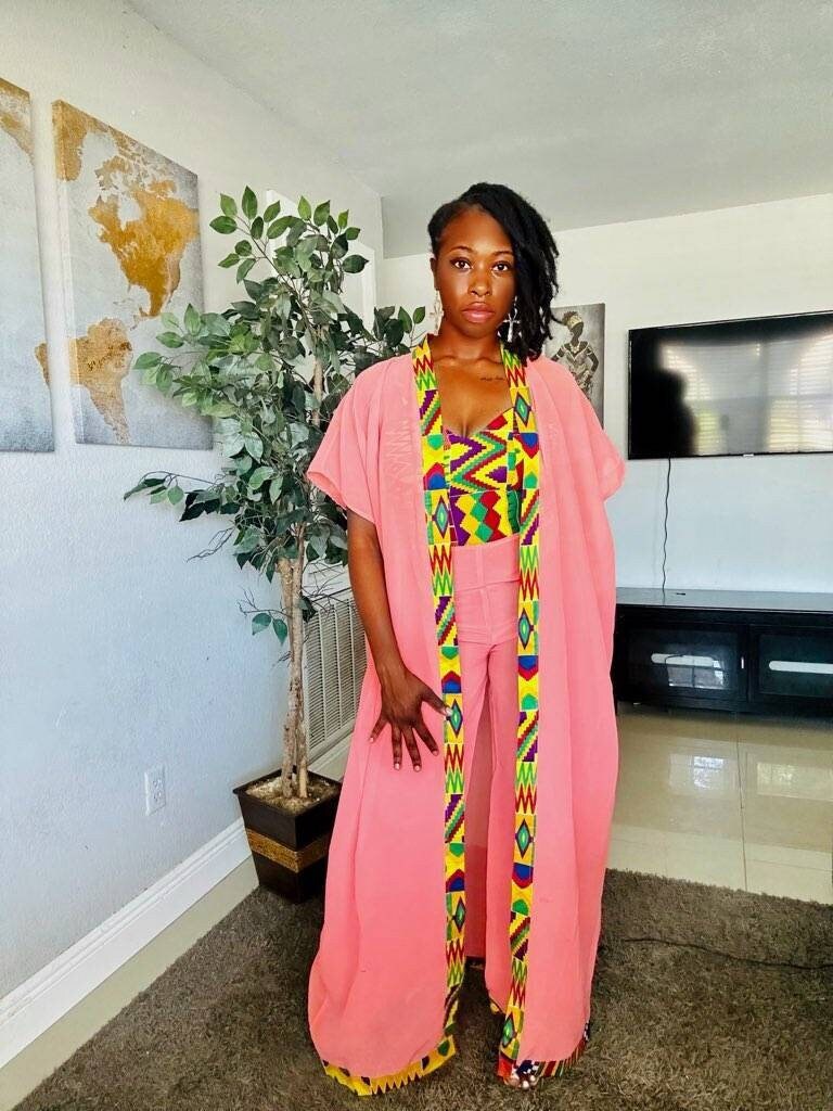 Kitenge skirt suit 2025