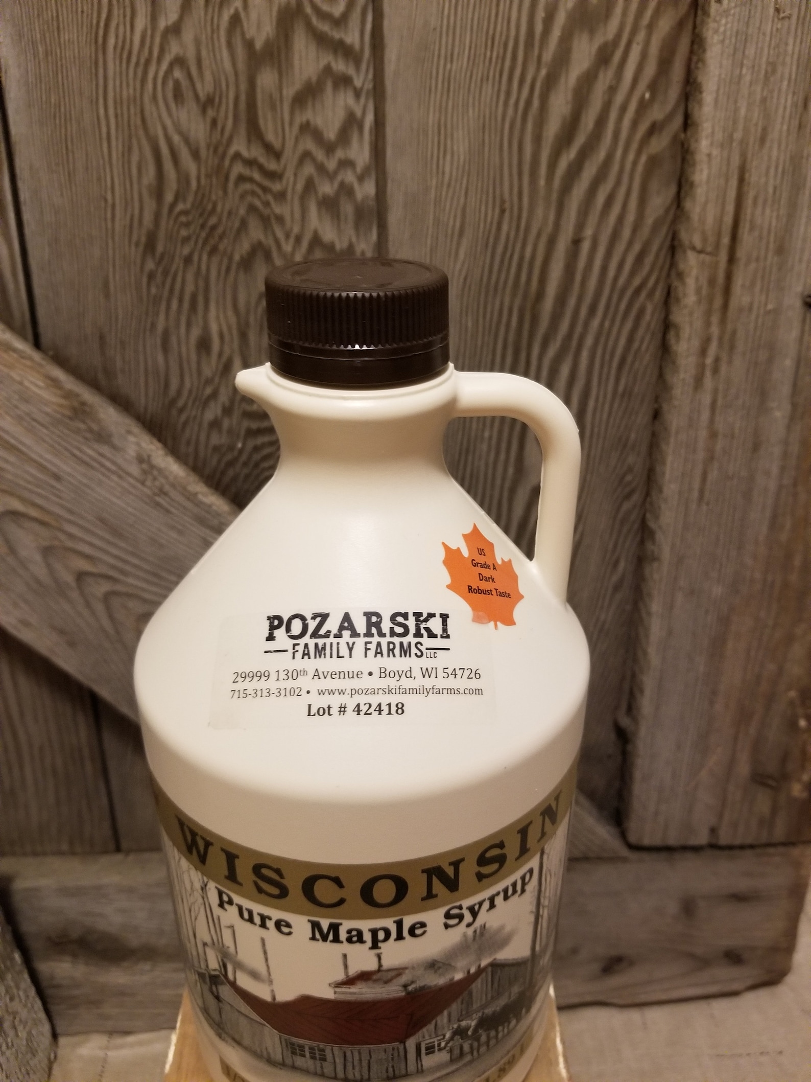 2020 Pure Wisconsin Maple Syrup Half Gallon Etsy